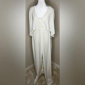Halston Cream Dress